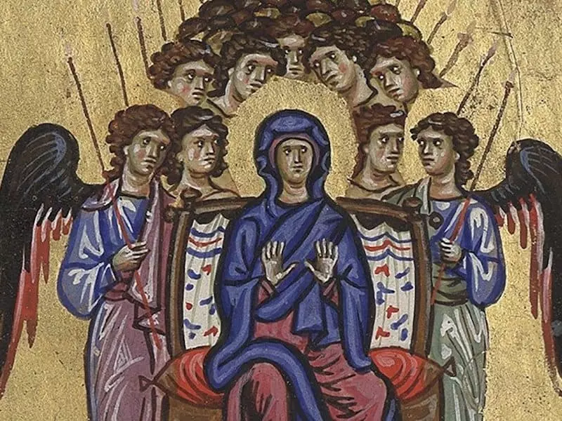 Espírito Santo, Apóstolos, Maria, Cenáculo